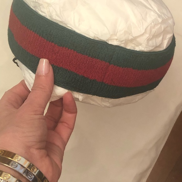 Gucci web stretch visor NWT - Picture 8 of 8
